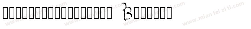 a_CopperGothTitul B字体转换